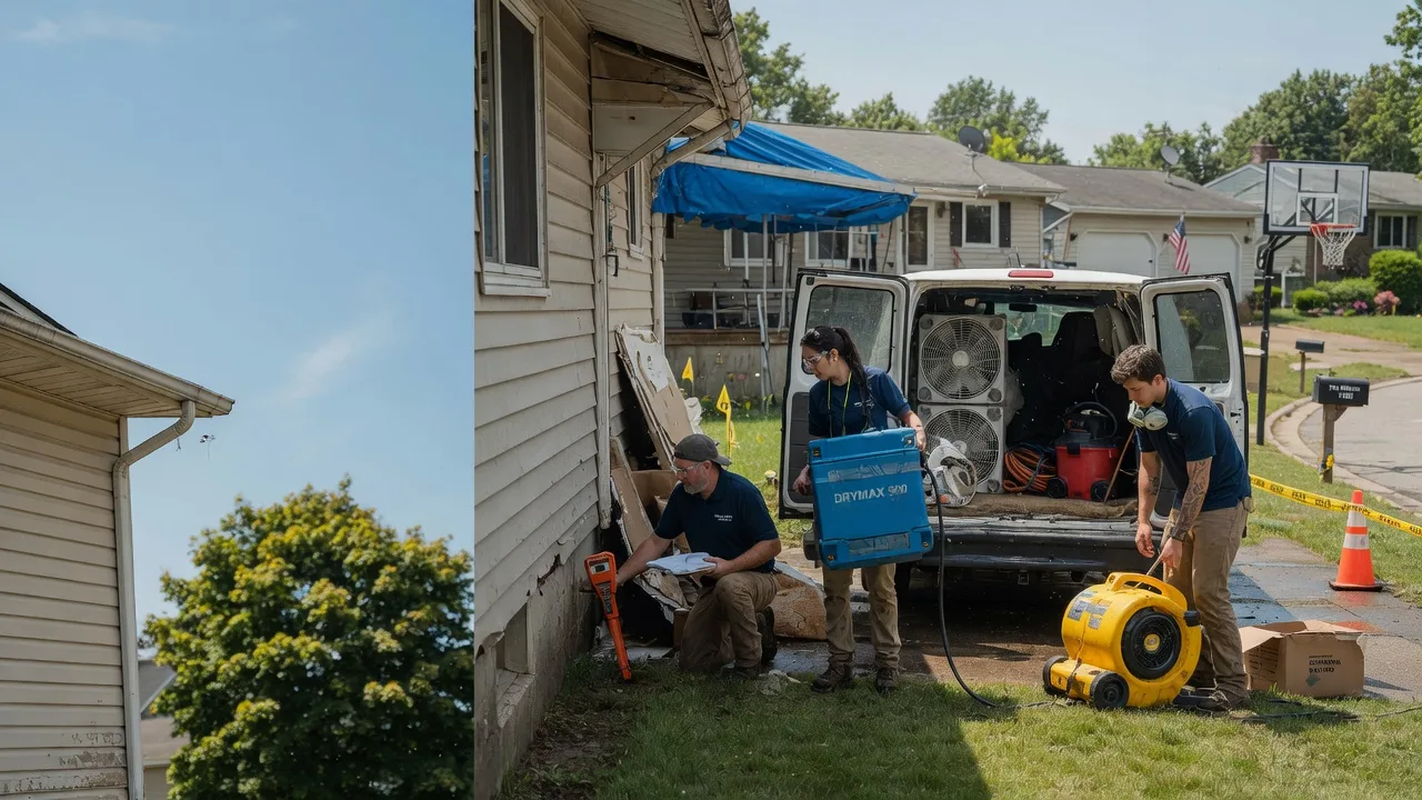 Ceiling Leak Cleanup in Gallipolis, OH near me