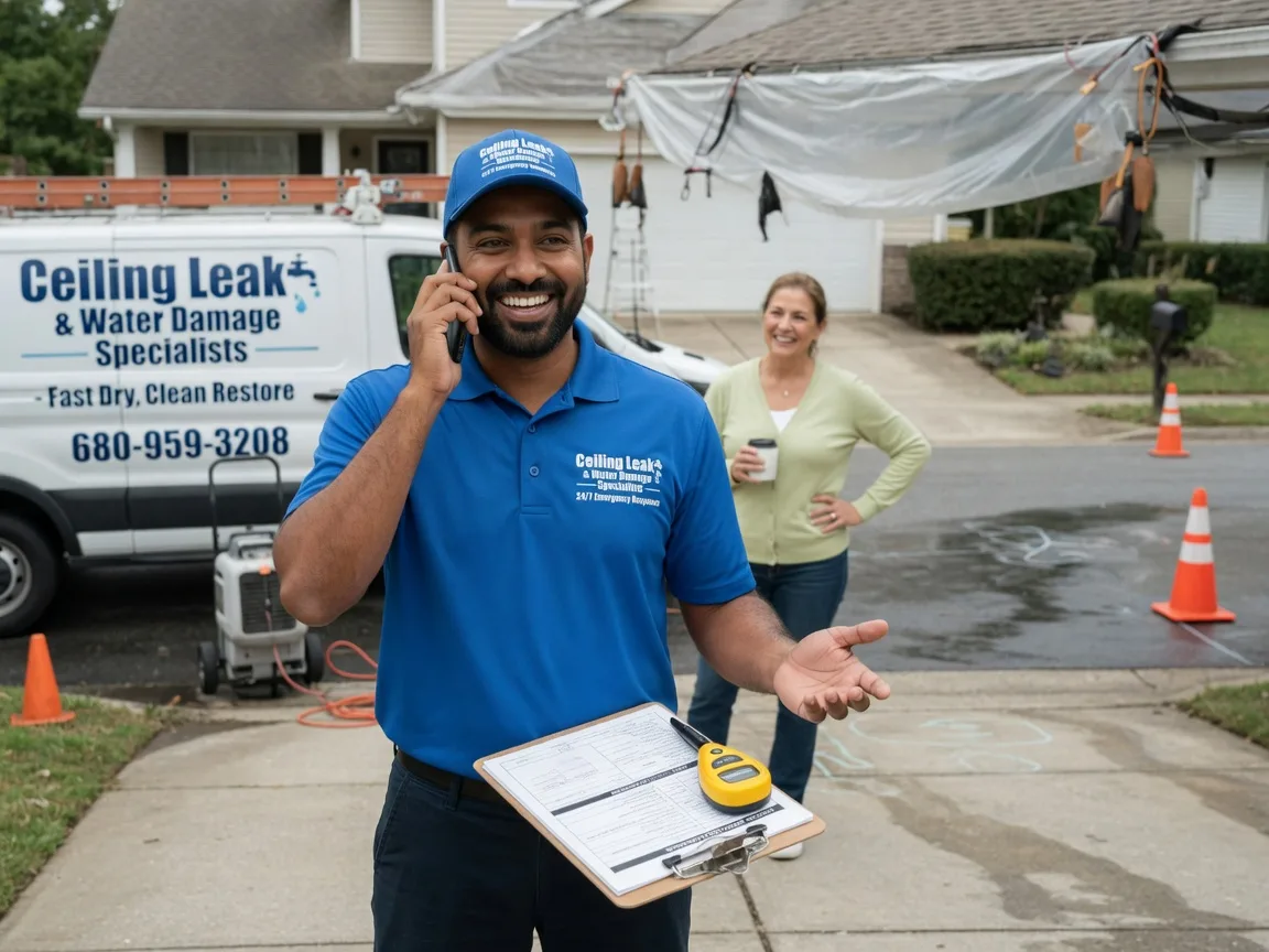 Ceiling Leak Cleanup Gallipolis, OH FAQs