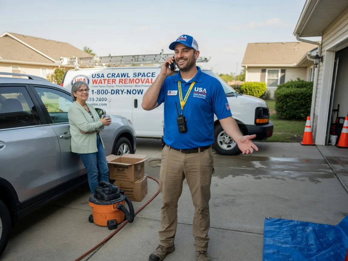 Crawl Space Water Removal Gallipolis, OH FAQs